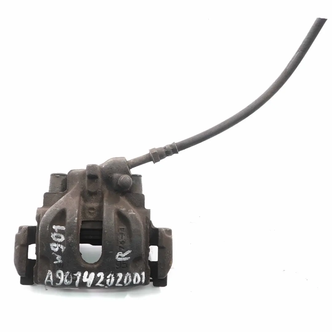 W901 Pinza freno anteriore destra Unità ruota per Mercedes Sprinter con numero di parte A9014202101 Mercedes Sprinter W901 Pinza freno anteriore destra Unità ruota - SKU A9014202001 - Numero di parte A9014202101