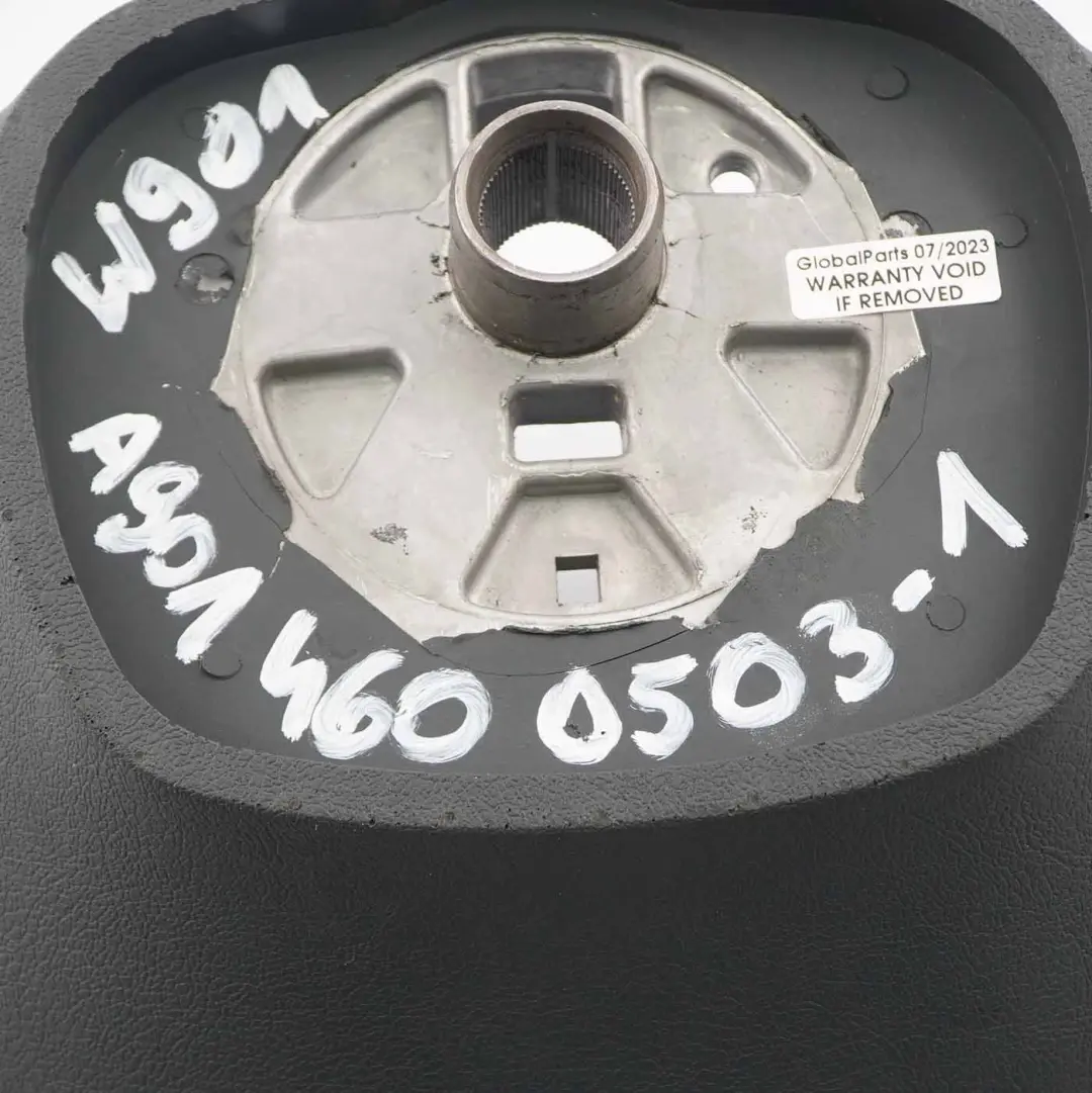 W901 NEW Black Leather Steering Wheel Black Thread to Mercedes Sprinter with Part number A9014600503 Mercedes Sprinter W901 NEW Black Leather Steering Wheel Black Thread - SKU A9014600503-1 - Part number A9014600503