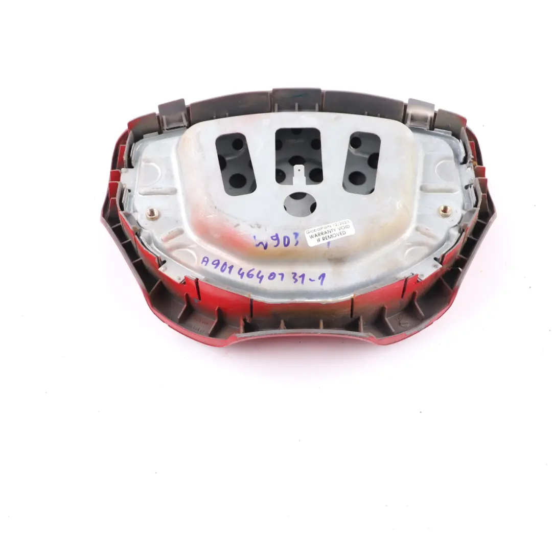 W901 W903 Steering Wheel Trim Cover Panel Lid Painted Red to Mercedes with Part number A9014640131 Mercedes W901 W903 Steering Wheel Trim Cover Panel Lid Painted Red - SKU A9014640131-1 - Part number A9014640131