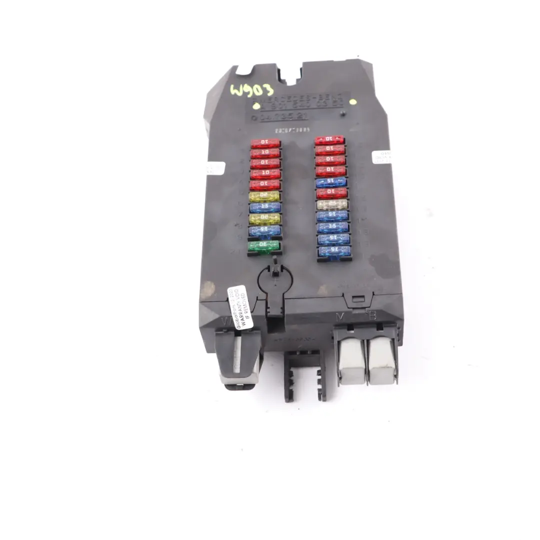 W903 Fuse Box Relay Electrical Box Unit to Mercedes Sprinter with Part number A9015400350 Mercedes Sprinter W903 Fuse Box Relay Electrical Box Unit - SKU A9015400350 - Part number A9015400350