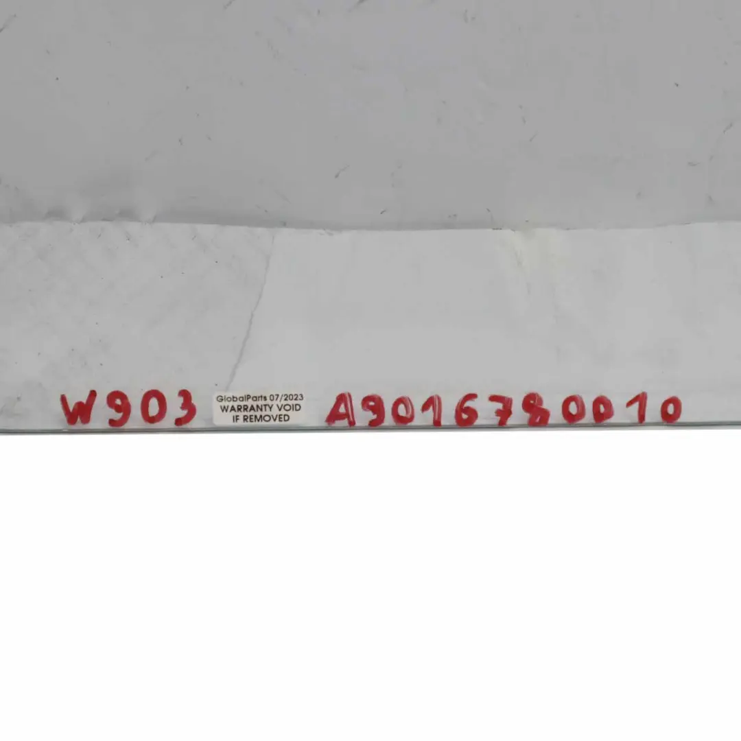  Finestrino posteriore Mercedes W901 W906 Vetro della finestra cabina - SKU A9016780010-1 - Numero di parte A9016780010