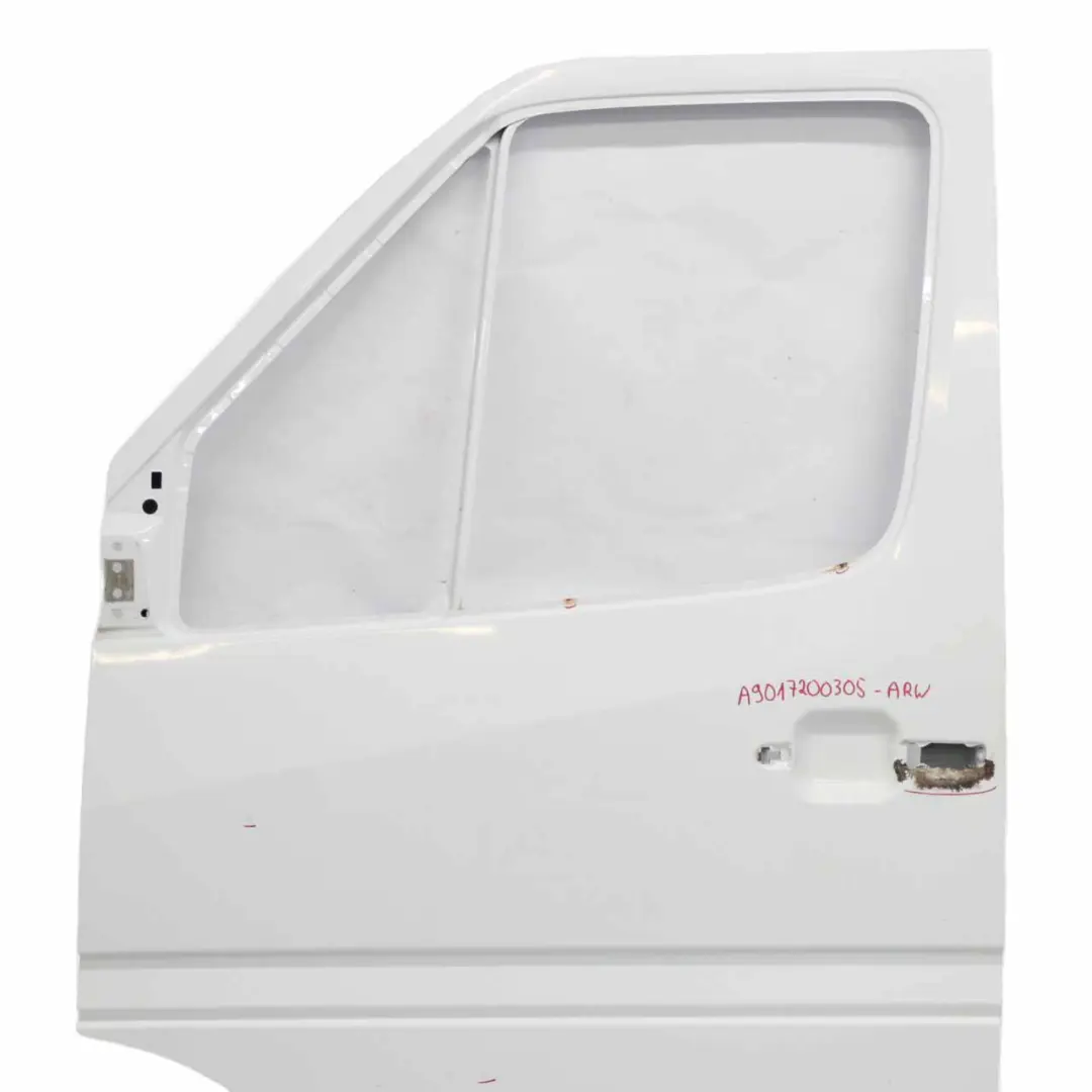 W901 Door Front Left N/S Arctic White - 9147 to Mercedes Sprinter with Part number A9017200305 Mercedes Sprinter W901 Door Front Left N/S Arctic White - 9147 - SKU A9017200305-ARW - Part number A9017200305