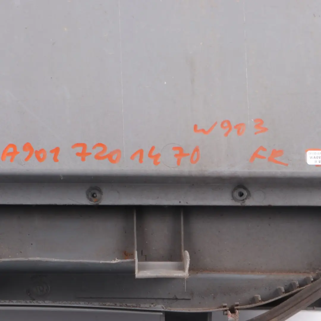 Door Card Mercedes Sprinter W901 W903 Front Right O/S Panel Grey to with Part number A9017201470 Door Card Mercedes Sprinter W901 W903 Front Right O/S Panel Grey - SKU A9017201470 - Part number A9017201470