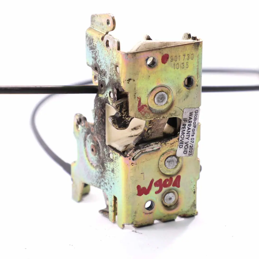 W901 Actuador Mecanismo Pestillo Puerta Corredera Trasera Izquierda para Mercedes con número de pieza A9017301035 Mercedes W901 Actuador Mecanismo Pestillo Puerta Corredera Trasera Izquierda - SKU A9017301035 - Número de pieza A9017301035