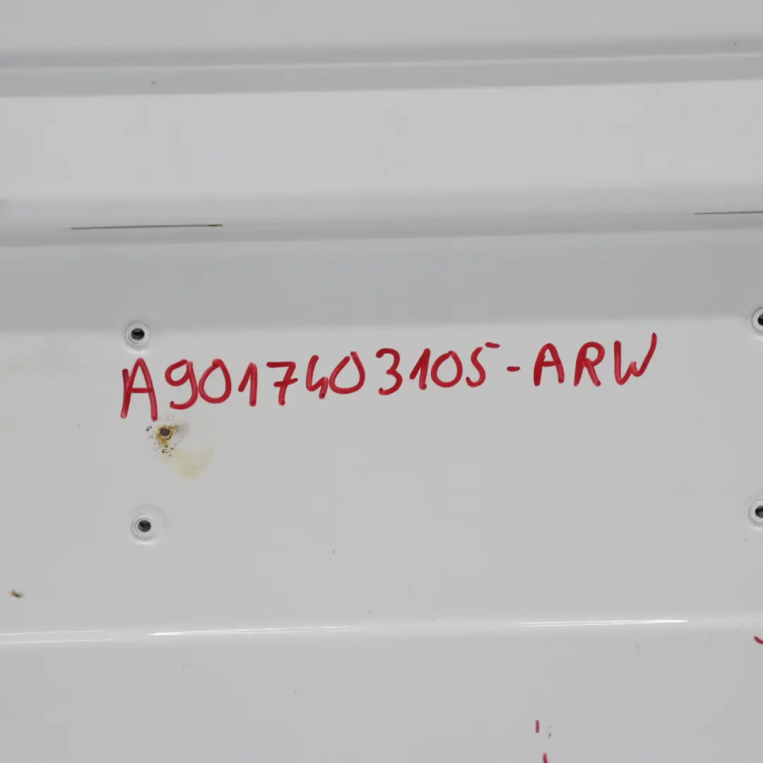 W901 Rear Left N/S High Roof Boot Tailgate Door Arctic White - 9147 to Mercedes with Part number A9017403105 Mercedes W901 Rear Left N/S High Roof Boot Tailgate Door Arctic White - 9147 - SKU A9017403105-ARW - Part number A9017403105