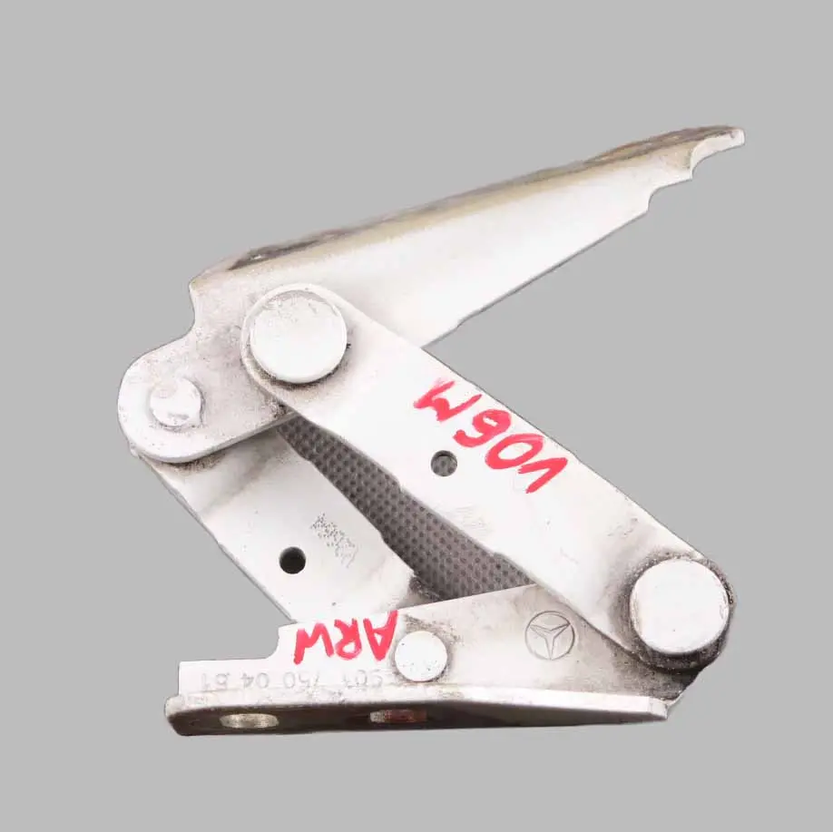  Hood Bonnet Hinge Mercedes W901 W903 Right O/S Engine Arctic White - SKU A9017500451-ARM - Part number A9017500451