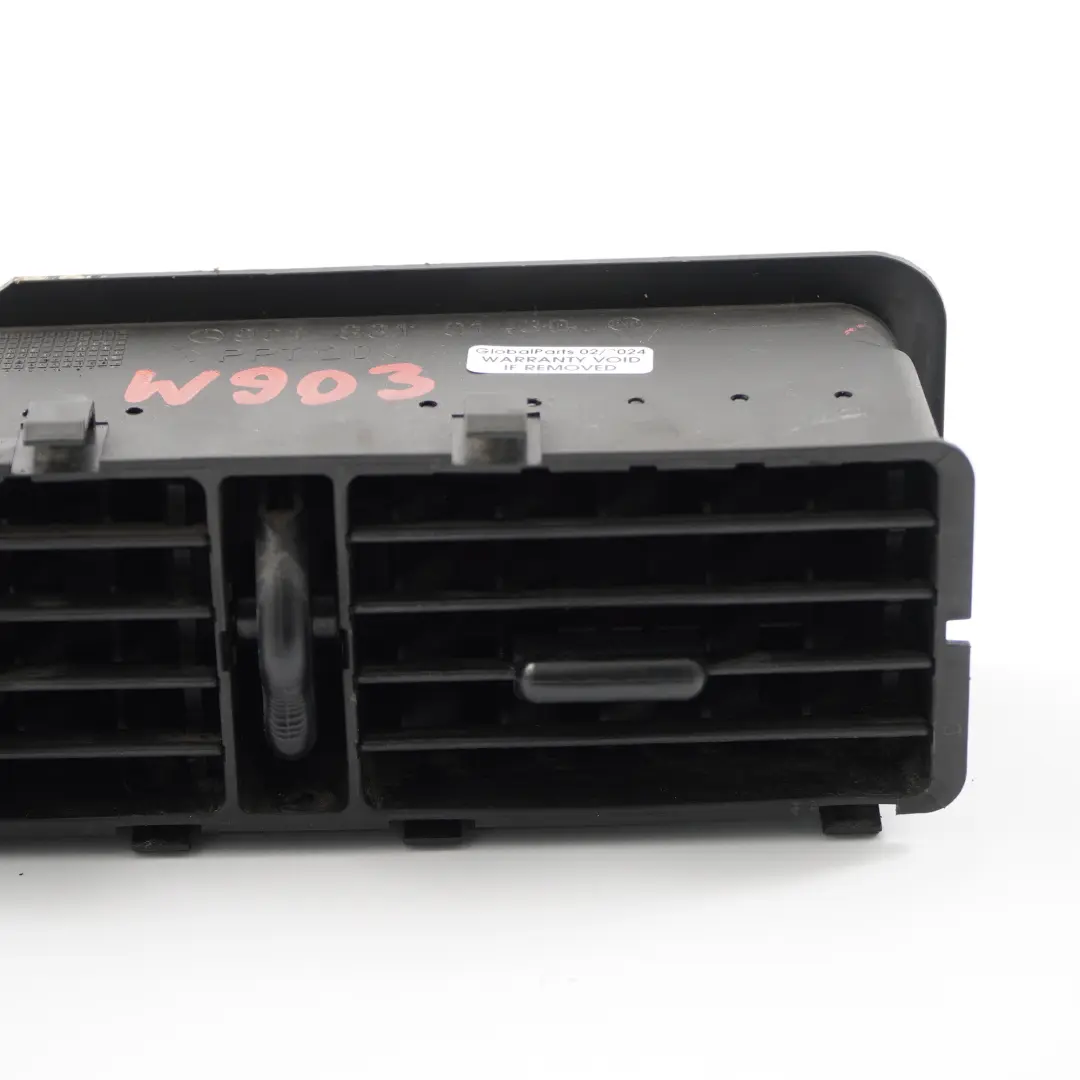 Air Vent Mercedes W901 W903 W905 Dashboard Centre Nozzle Grille - SKU A9018310130 - Part number A9018310130