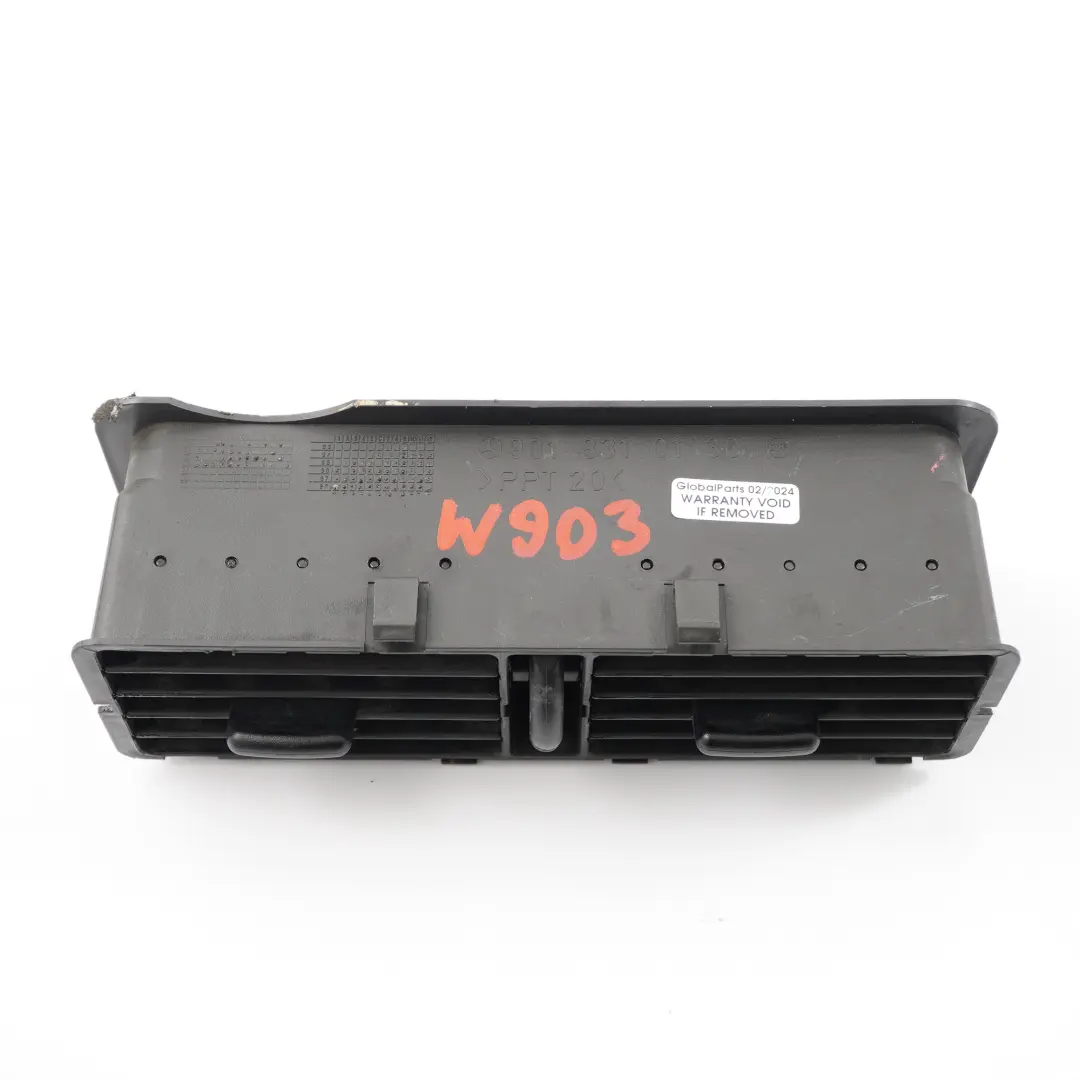 Air Vent Mercedes W901 W903 W905 Dashboard Centre Nozzle Grille - SKU A9018310130 - Part number A9018310130