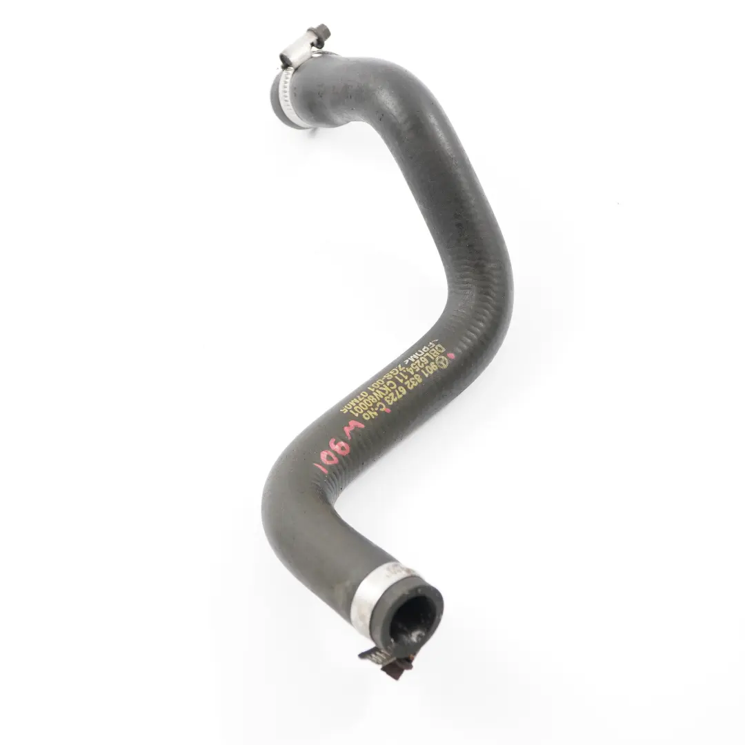 Tubo de agua Mercedes W901 W903 Calentador Manguera refrigerante para con número de pieza A9018326723 Tubo de agua Mercedes W901 W903 Calentador Manguera refrigerante - SKU A9018326723 - Número de pieza A9018326723