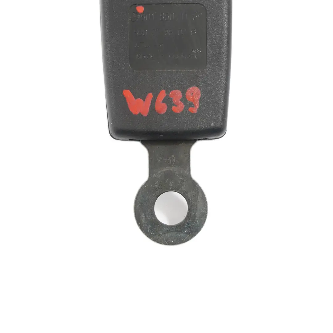 Mercedes W639 W906 Seat Buckle Tensioner Belt Rear Centre - SKU A9018601169 - Part number A9018601169