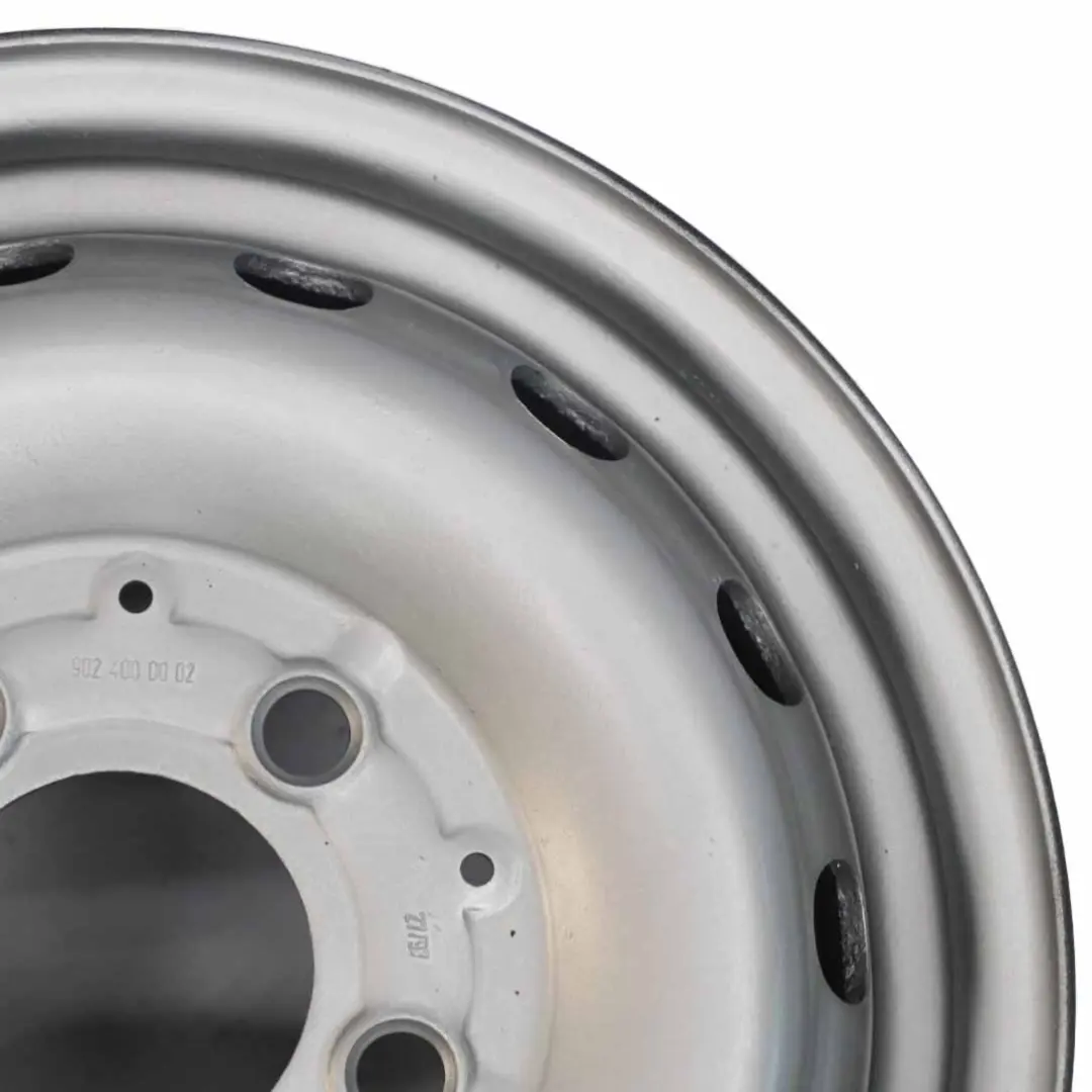 Mercedes Sprinter W901 W903 Silver Steel Rim Wheel 15" 6J ET:83 - SKU A9024000002 - Part number A9024000002