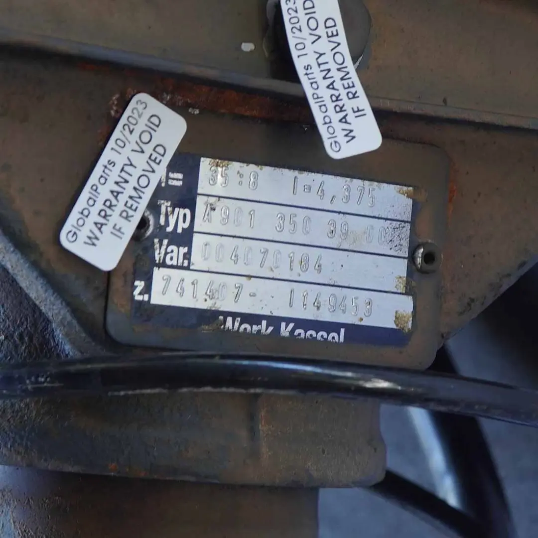 W901 Most Dyfer Tył A9013503900 do Mercedes Sprinter o numerze A9033500403 Mercedes Sprinter W901 Most Dyfer Tył A9013503900 - SKU A9033500403 - Numer Części A9033500403