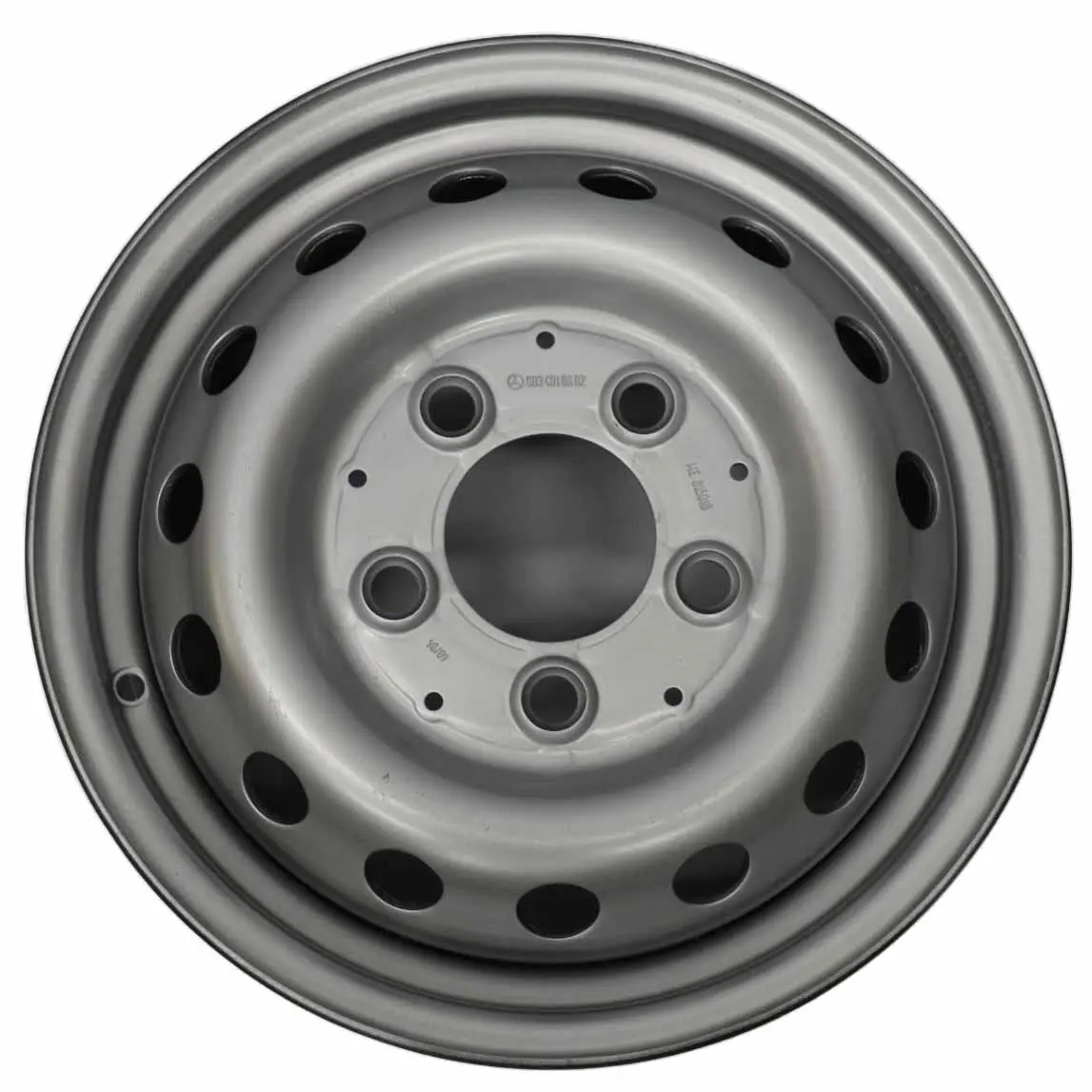 Mercedes Sprinter W901 W903 Cerchio in acciaio nero 15" 6J ET:75 A9034010802