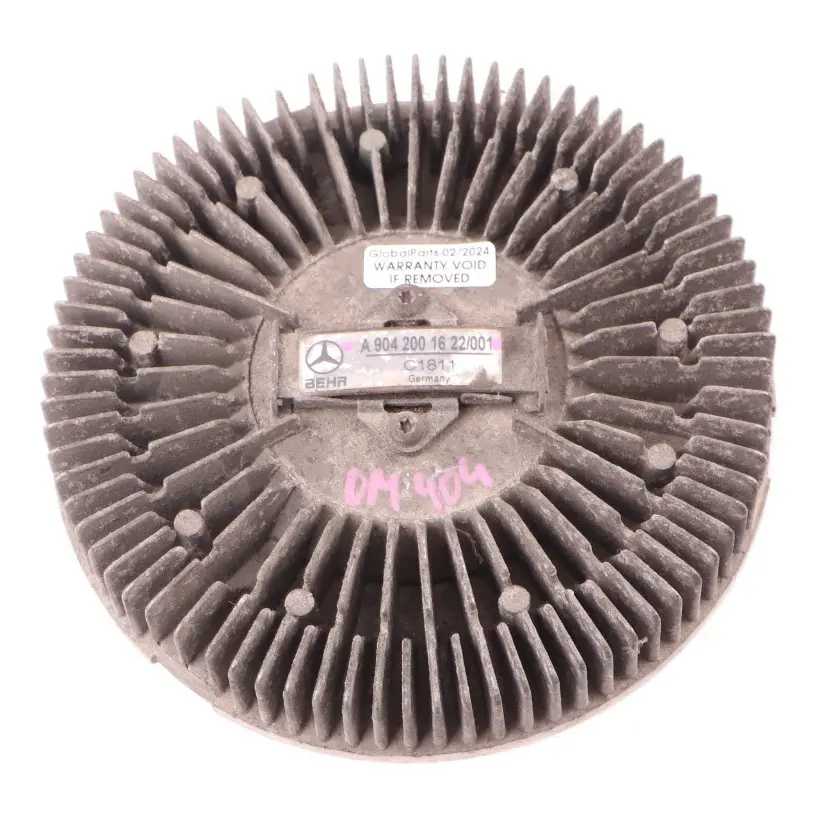 Viscous Clutch Mercedes Vario Atego OM904 Engine Cooling Radiator to with Part number A9042001622 Viscous Clutch Mercedes Vario Atego OM904 Engine Cooling Radiator - SKU A9042001622 - Part number A9042001622