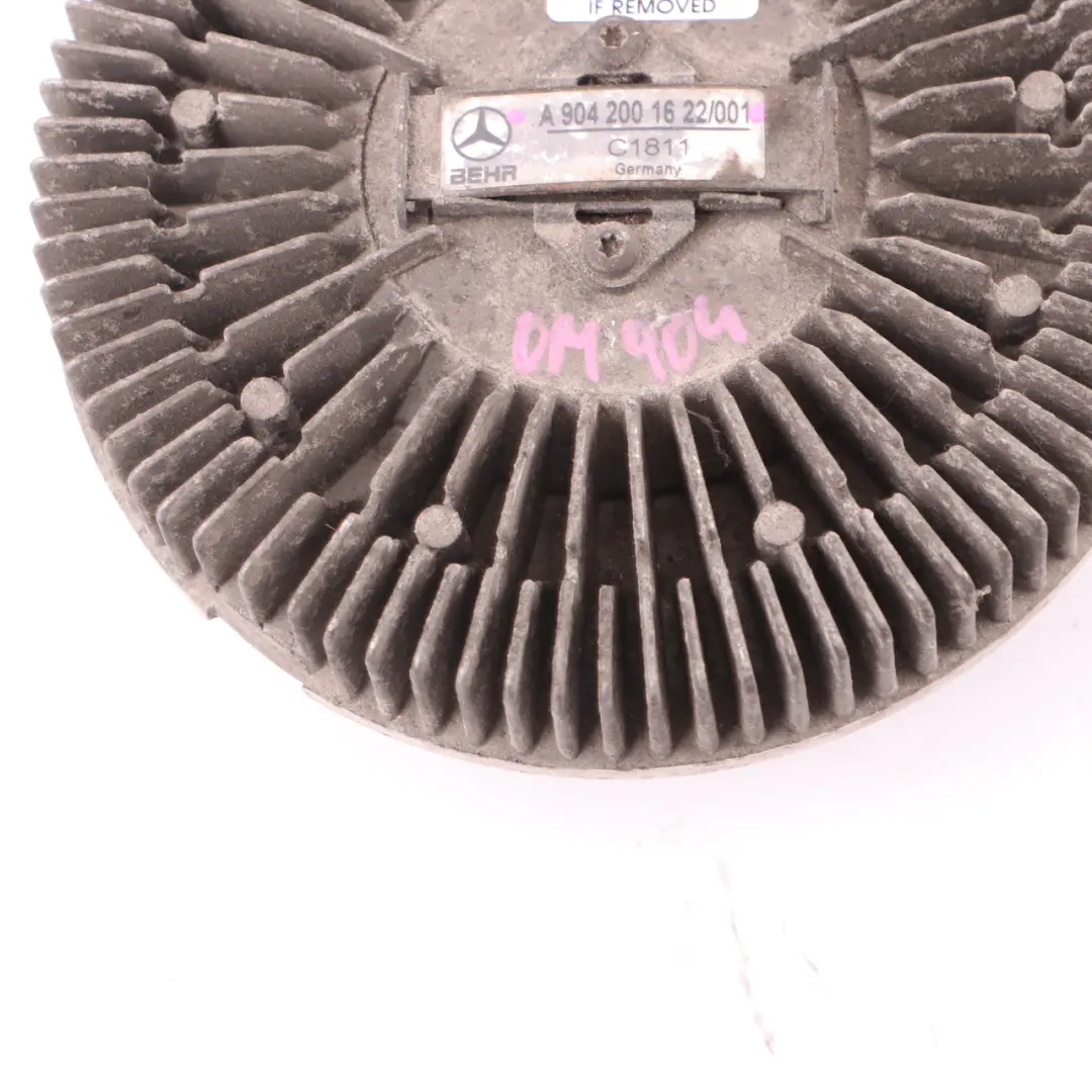 Viscous Clutch Mercedes Vario Atego OM904 Engine Cooling Radiator to with Part number A9042001622 Viscous Clutch Mercedes Vario Atego OM904 Engine Cooling Radiator - SKU A9042001622 - Part number A9042001622