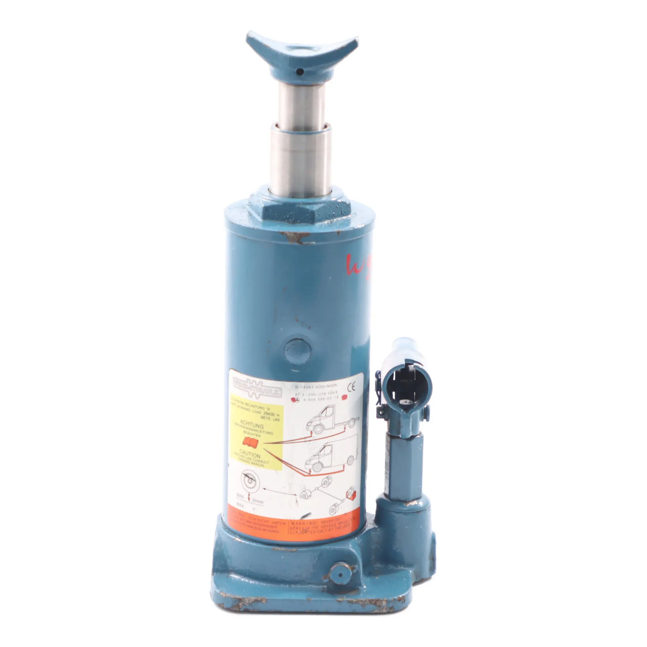 Mercedes Sprinter W901 W906 Cric levage bouteille Outil hydraulique A9045800018