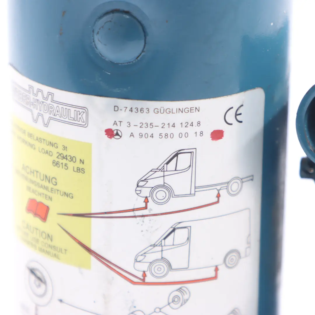 W901 W906 Cric levage bouteille Outil hydraulique pour Mercedes Sprinter à propos du numéro de pièce A9045800018 Mercedes Sprinter W901 W906 Cric levage bouteille Outil hydraulique - SKU A9045800018 - Numéro de pièce A9045800018