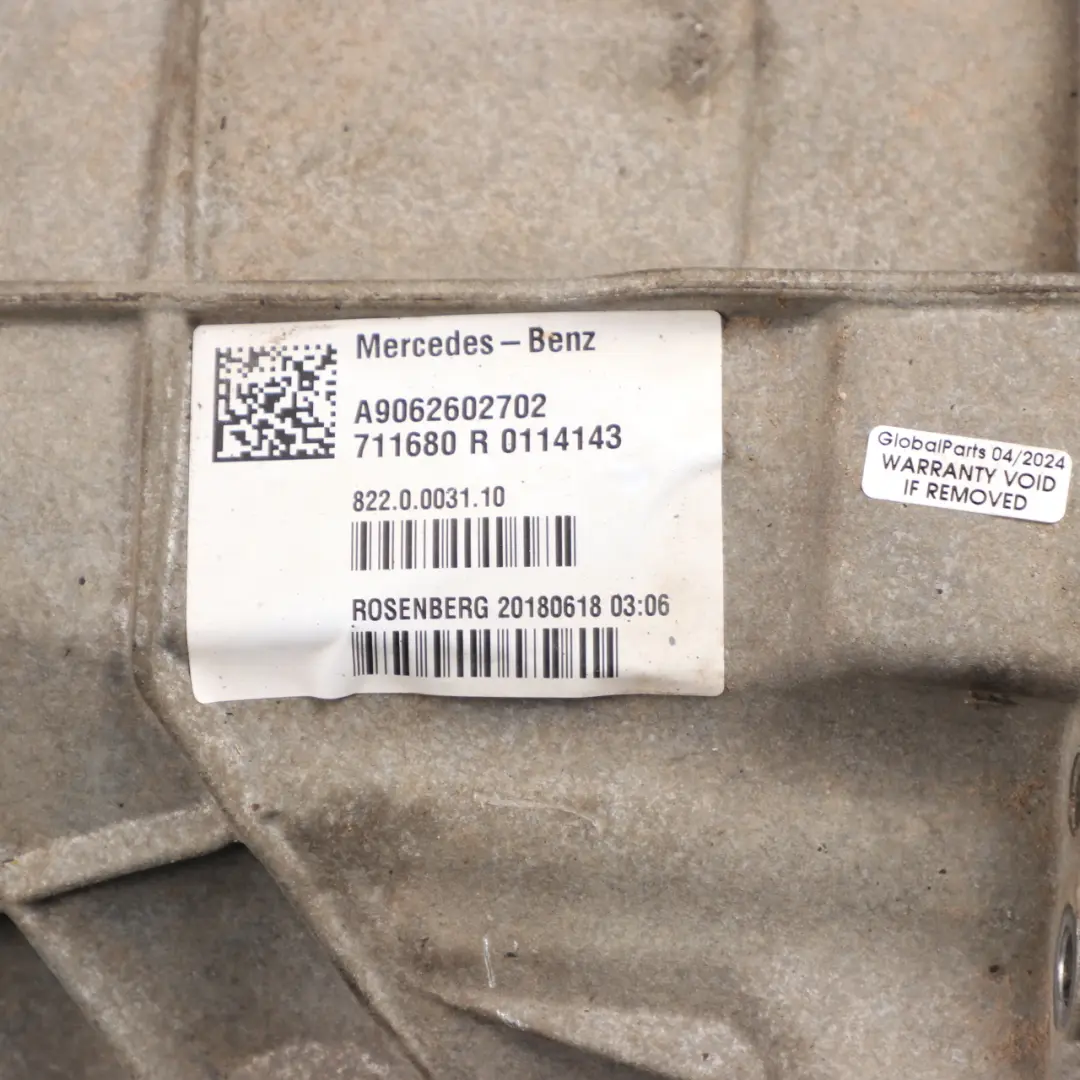 Gearbox Mercedes W906 W907 Vito W447 711680 711.680 WARRANTY to Manual with Part number A9062602702 Manual Gearbox Mercedes W906 W907 Vito W447 711680 711.680 WARRANTY - SKU A9062602702 - Part number A9062602702