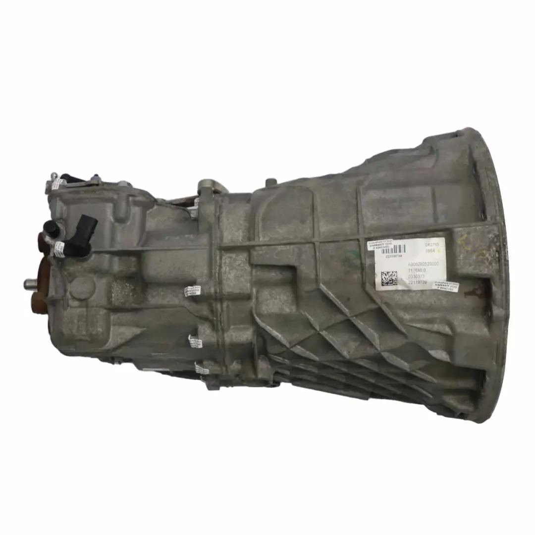 Gearbox 711680 WARRANTY to Mercedes Sprinter W906 Vito W639 Manual with Part number A9062605200 Mercedes Sprinter W906 Vito W639 Manual Gearbox 711680 WARRANTY - SKU A9062605200 - Part number A9062605200