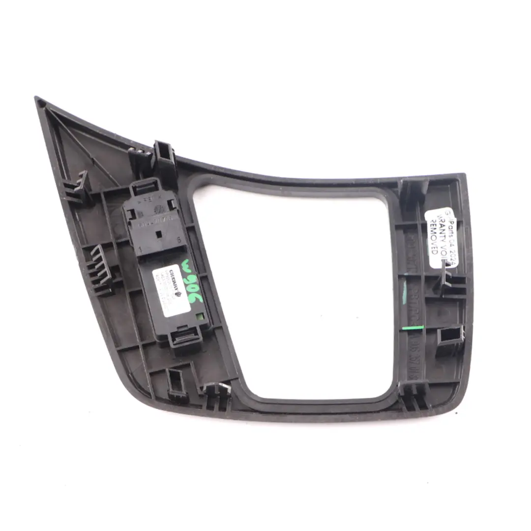 Selector Lever Cover Surround Trim Automatic to Mercedes W906 Gear with Part number A9062670188 Mercedes W906 Gear Selector Lever Cover Surround Trim Automatic - SKU rhd-A9062670188 - Part number A9062670188