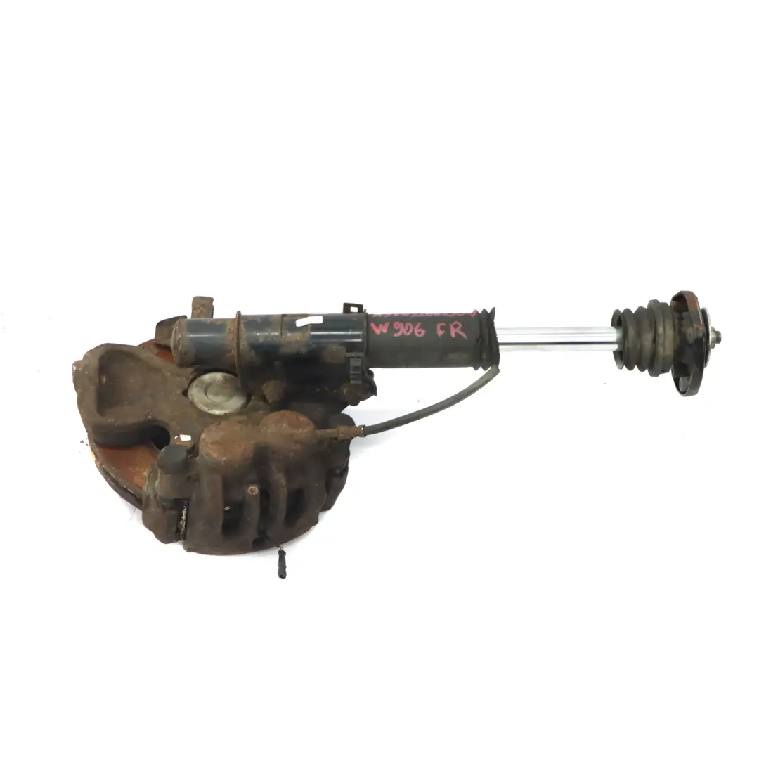 Jambe de suspension avant droite Moyeu de roue frein pour Mercedes Sprinter W906 à propos du numéro de pièce A9063206230 Mercedes Sprinter W906 Jambe de suspension avant droite Moyeu de roue frein - SKU A9063206230-3 - Numéro de pièce A9063206230