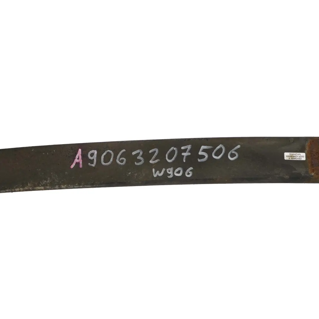 Mercedes Sprinter W906 Muelle Ballesta Suspensión Eje Trasero Izquierdo Derecho - SKU A9063207506 - Número de pieza A9063207506