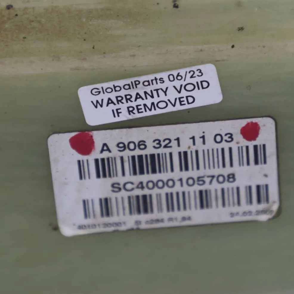 Mercedes Sprinter W906 Front Suspension Leaf Spring Support Axle - SKU A9063211103 - Part number A9063211103