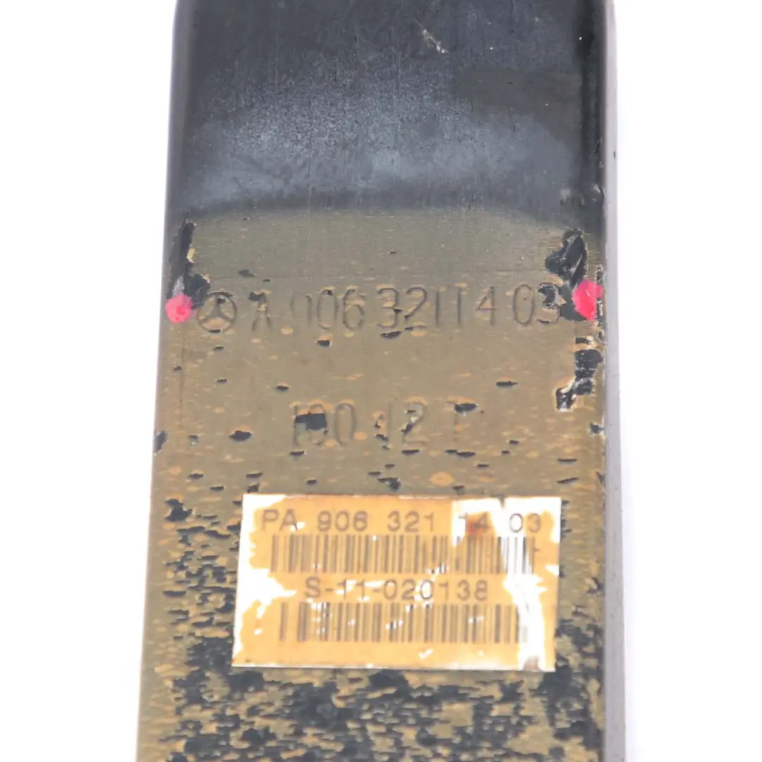 Barra supporto molla balestra della sospensione assale per Mercedes Sprinter W906 con numero di parte A9063211403 Mercedes Sprinter W906 Barra supporto molla balestra della sospensione assale - SKU A9063211403 - Numero di parte A9063211403