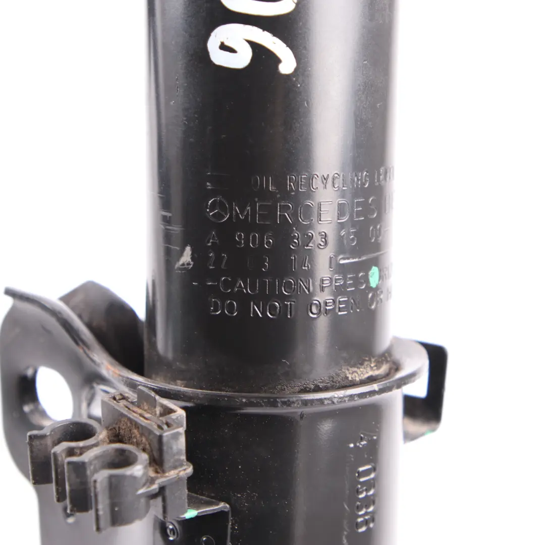 Strut Front Left Right Shock Absorber Set to Mercedes W906 Spring with Part number A9063231500 Mercedes W906 Spring Strut Front Left Right Shock Absorber Set - SKU A9063231500 - Part number A9063231500