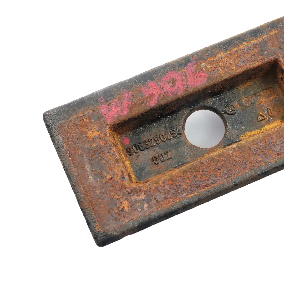 Mercedes-Benz Sprinter W906 Rear Axle Suspension Leaf Spring Bracket Holder to with Part number A9063250254 Mercedes-Benz Sprinter W906 Rear Axle Suspension Leaf Spring Bracket Holder - SKU A9063250254 - Part number A9063250254