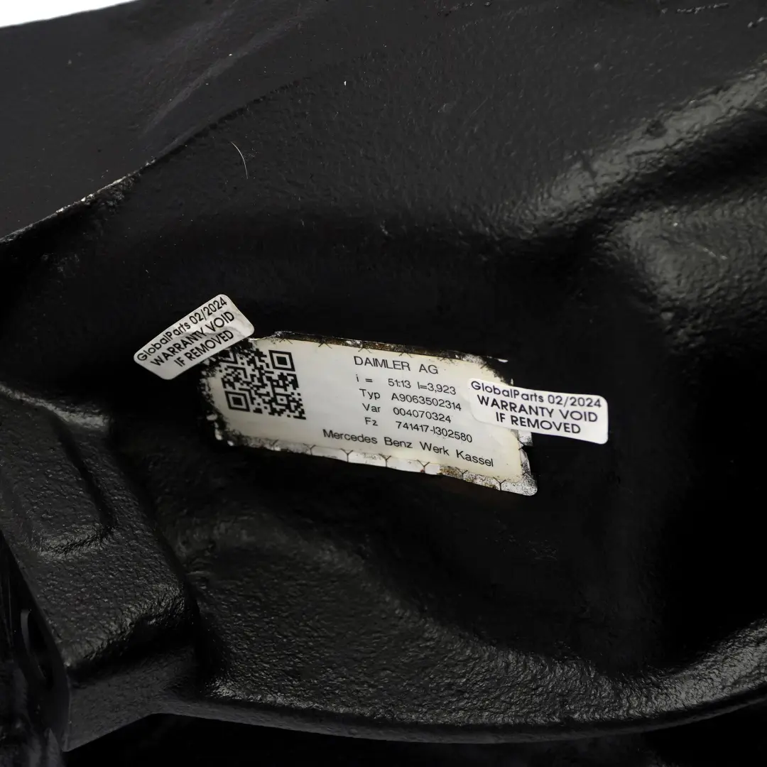 Différentiel Arrière 51:13 3,923 741417 GARANTIE pour Mercedes W906 à propos du numéro de pièce A9063502314 Mercedes W906 Différentiel Arrière 51:13 3,923 741417 GARANTIE - SKU A9063502314 - Numéro de pièce A9063502314