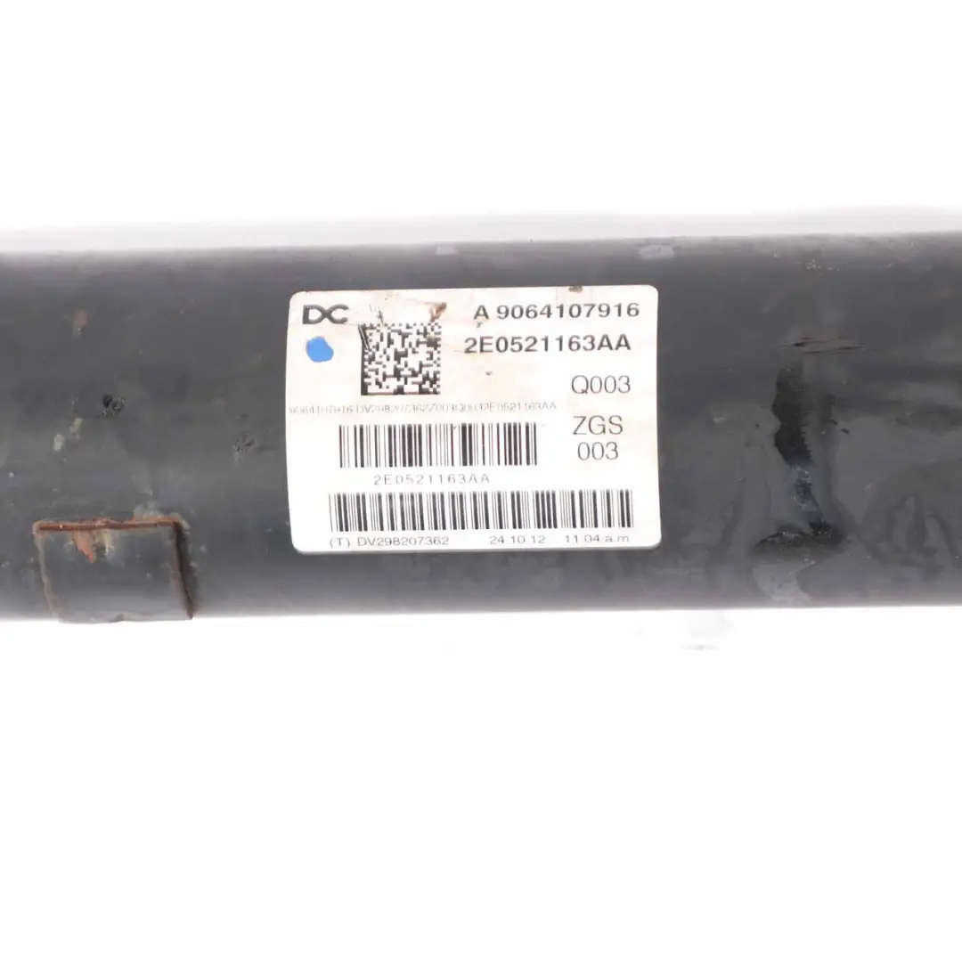 Propshaft Drive Shaft Manual Transmission to Mercedes Sprinter W906 with Part number A9064102001 Mercedes Sprinter W906 Propshaft Drive Shaft Manual Transmission - SKU A9064102001 - Part number A9064102001