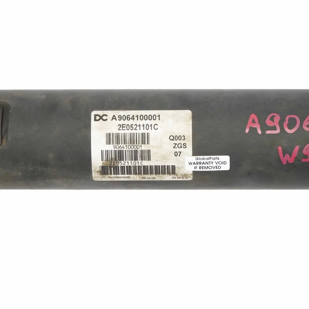 Arbre de Transmission Manual pour Mercedes Sprinter W906 à propos du numéro de pièce A9064102201 Mercedes Sprinter W906 Arbre de Transmission Manual - SKU A9064102201 - Numéro de pièce A9064102201