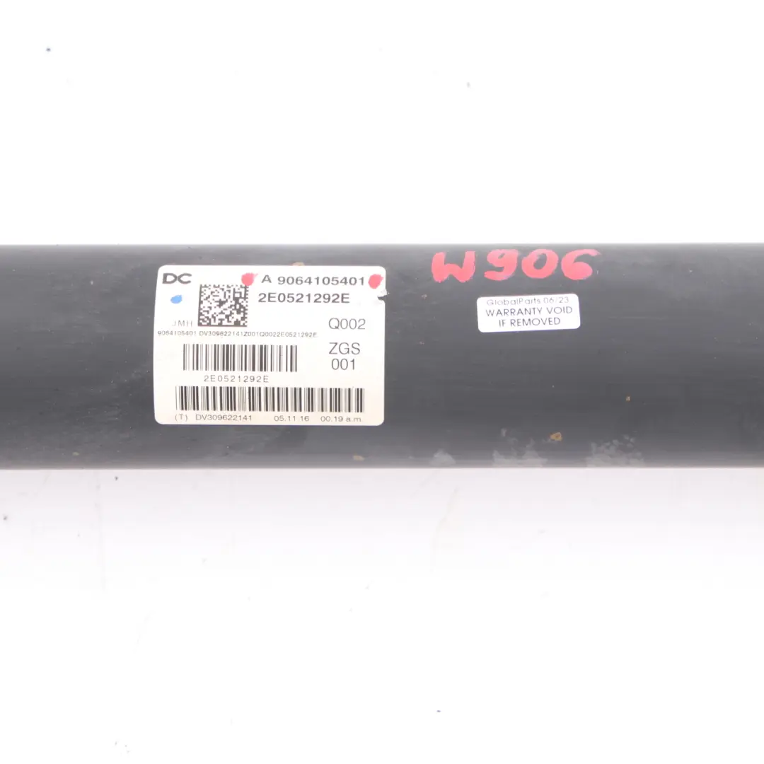 Front Propshaft Drive Shaft to Mercedes Sprinter W906 with Part number A9064105401 Mercedes Sprinter W906 Front Propshaft Drive Shaft - SKU A9064105401 - Part number A9064105401