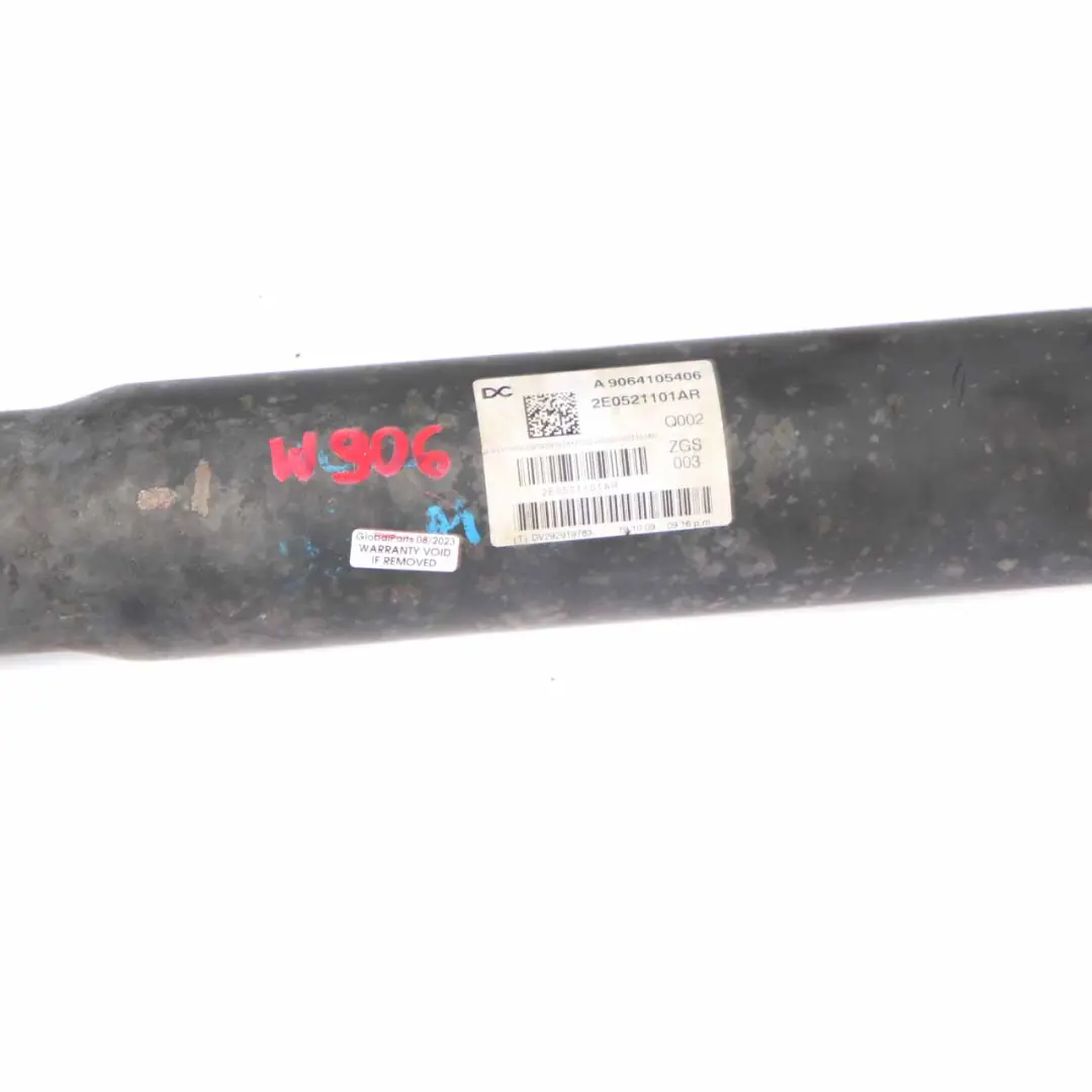 Propshaft Drive Shaft Manual Transmission to Mercedes Sprinter W906 with Part number A9064105406 Mercedes Sprinter W906 Propshaft Drive Shaft Manual Transmission - SKU A9064105406 - Part number A9064105406
