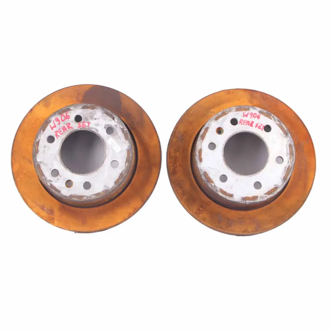  Brake Discs Calipers Mercedes Sprinter W906 Rear Left Right Wheel N/O/S Set - SKU A9064230012-1 - Part number A9064230012
