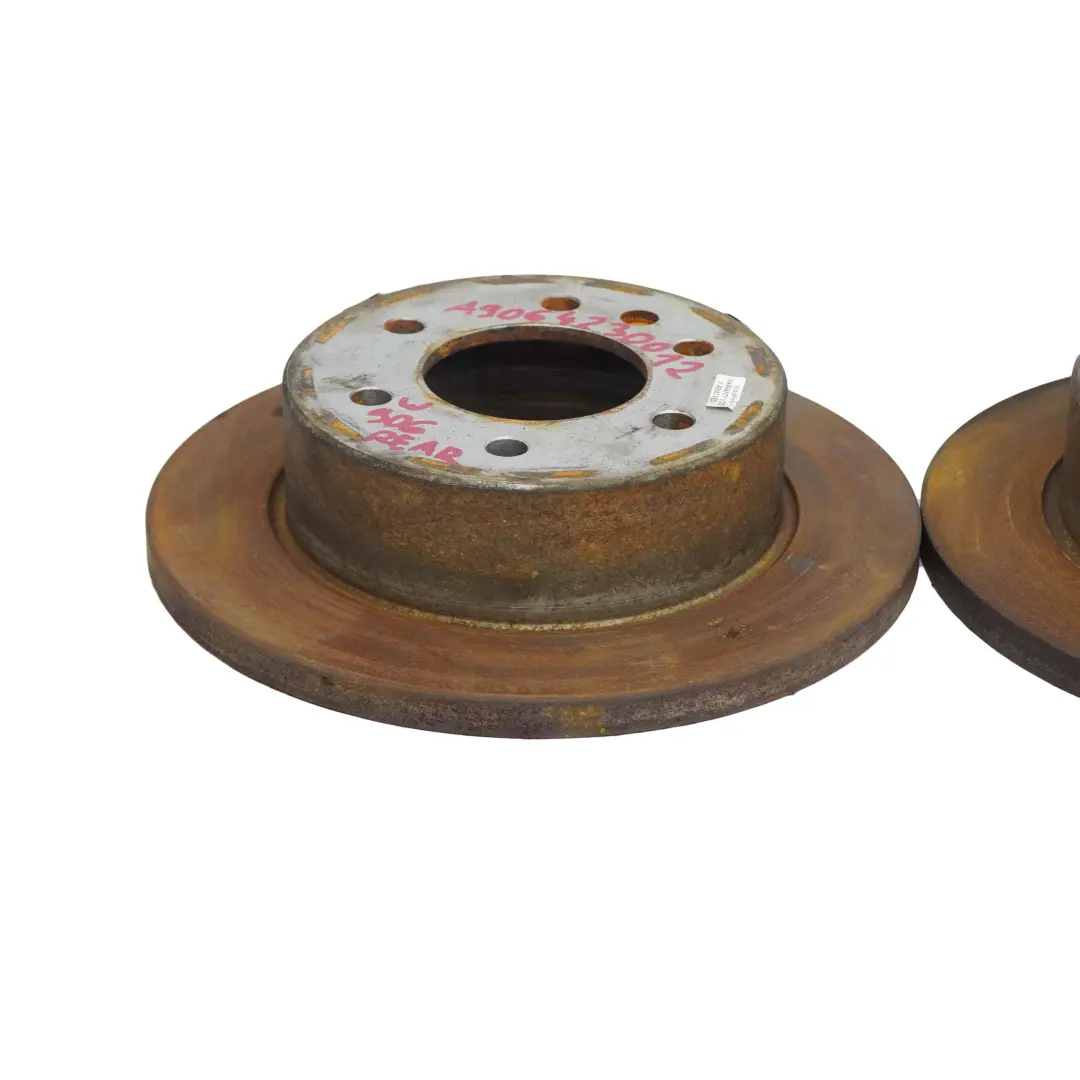Mercedes Sprinter W906 Trasera Izquierda Derecha N/ Rueda Freno Disco Set 298/16 - SKU A9064230012 - Número de pieza A9064230012