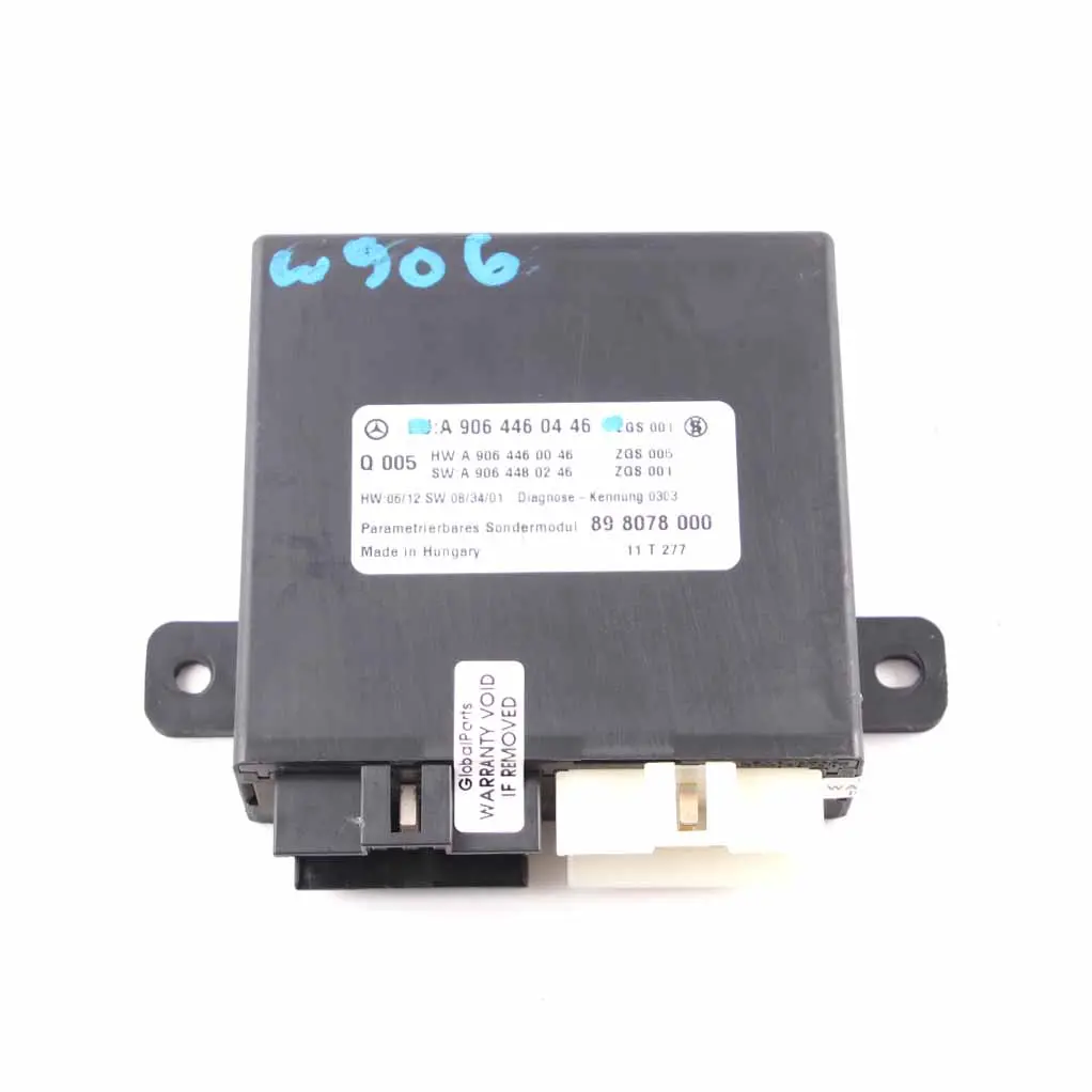 Programmable Special Module Control Unit PSM906 to Mercedes W906 with Part number A9064460446 Mercedes W906 Programmable Special Module Control Unit PSM906 - SKU A9064460446 - Part number A9064460446