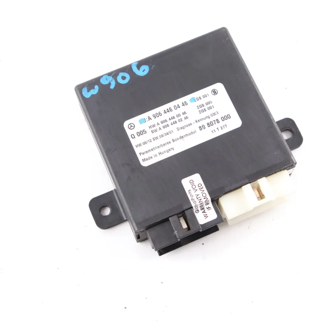 Programmable Special Module Control Unit PSM906 to Mercedes W906 with Part number A9064460446 Mercedes W906 Programmable Special Module Control Unit PSM906 - SKU A9064460446 - Part number A9064460446