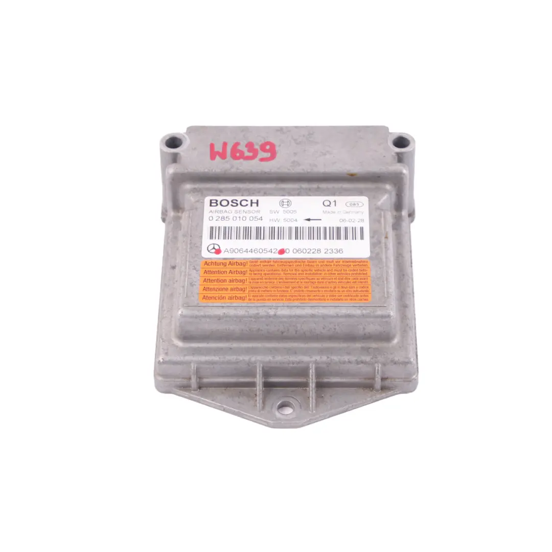 Mercedes W639 W906 ECU Control Unit Sensor Module Air Module - SKU A9064460542 - Part number A9064460542
