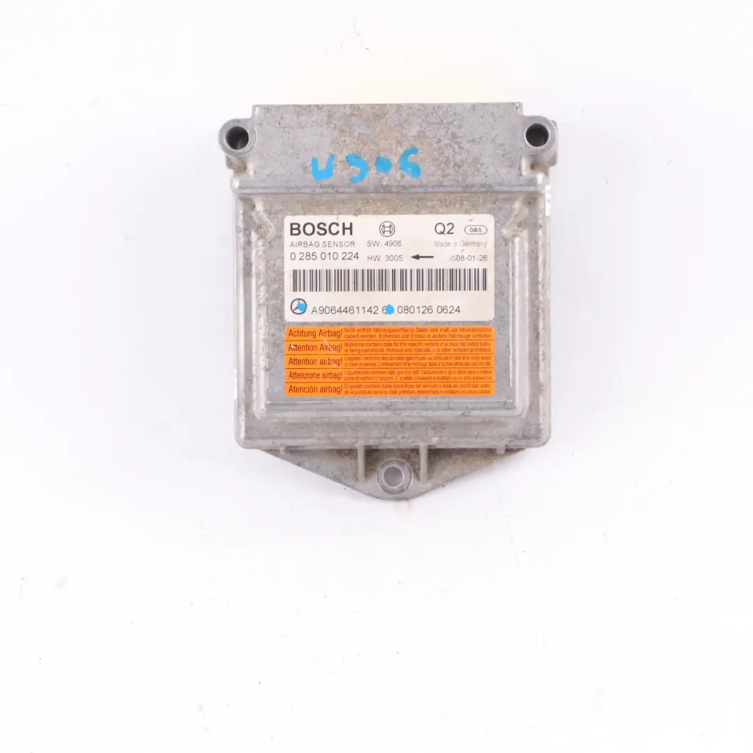 Module Mercedes W639 W906 Control Unit ECU to Air with Part number A9064461142 Air Module Mercedes W639 W906 Control Unit ECU - SKU A9064461142 - Part number A9064461142