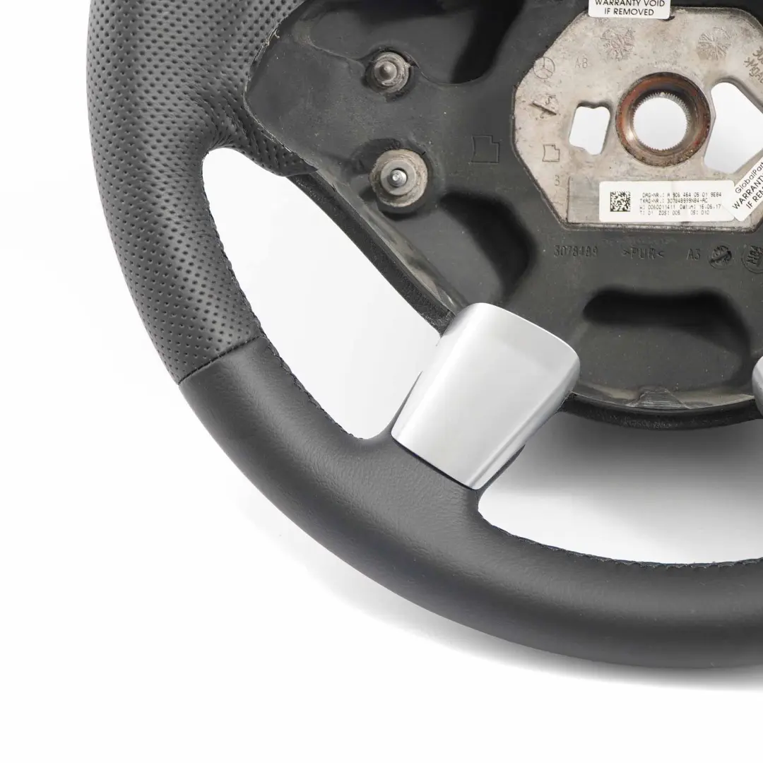 NUEVO volante de cuero negro con hilo negro para Mercedes Sprinter W906 con número de pieza A9064640501 Mercedes Sprinter W906 NUEVO volante de cuero negro con hilo negro - SKU A9064640501-1 - Número de pieza A9064640501