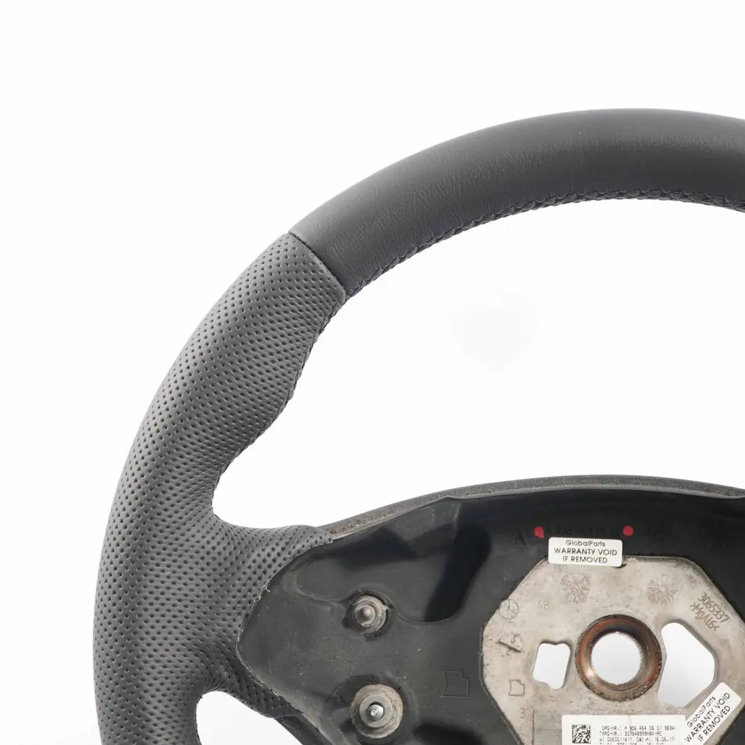 Mercedes Sprinter W906 NEW Black Leather Steering Wheel with Black Thread - SKU A9064640501-1 - Part number A9064640501