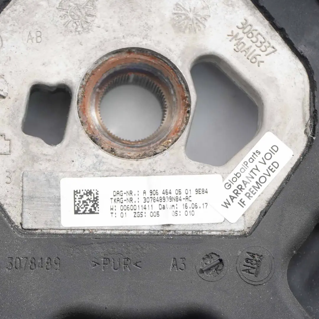 NUOVO Volante in pelle nera con filo nero per Mercedes Sprinter W906 con numero di parte A9064640501 Mercedes Sprinter W906 NUOVO Volante in pelle nera con filo nero - SKU A9064640501-1 - Numero di parte A9064640501