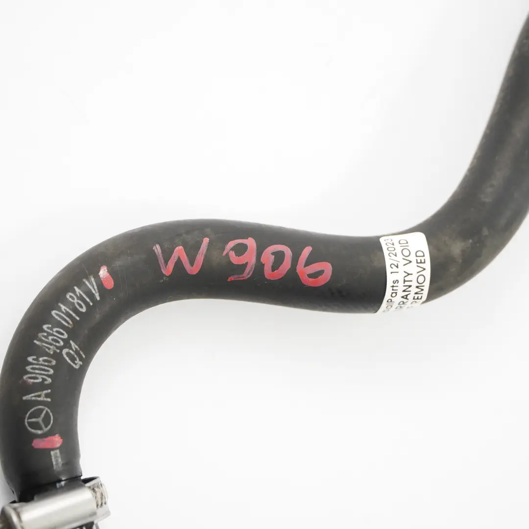 Steering Oil Cooler Cooling Pipe Hose Line to Mercedes Sprinter W906 with Part number A9064660181 Mercedes Sprinter W906 Steering Oil Cooler Cooling Pipe Hose Line - SKU A9064660181 - Part number A9064660181