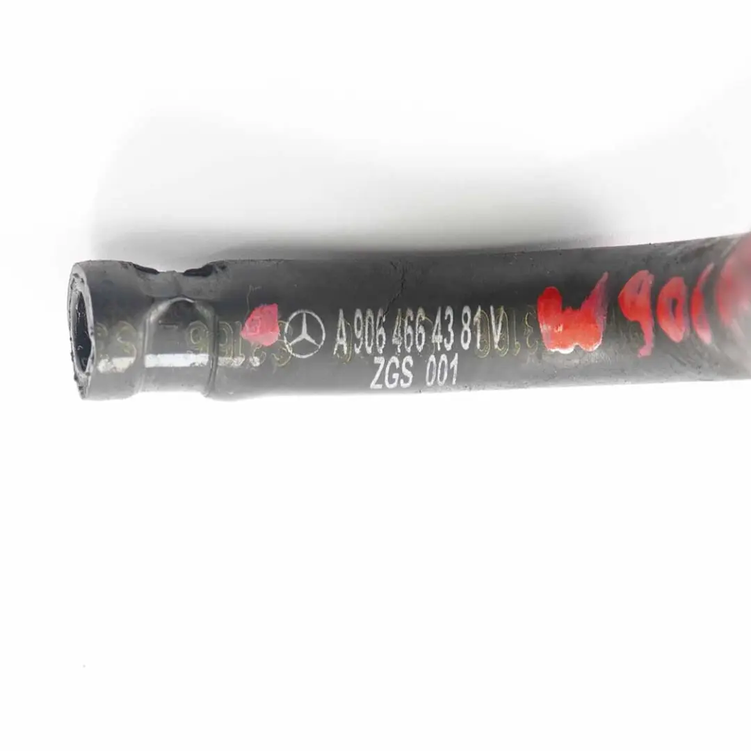 Mercedes Sprinter W906 Steering Oil Cooler Cooling Pipe Hose Line - SKU A9064664381 - Part number A9064664381