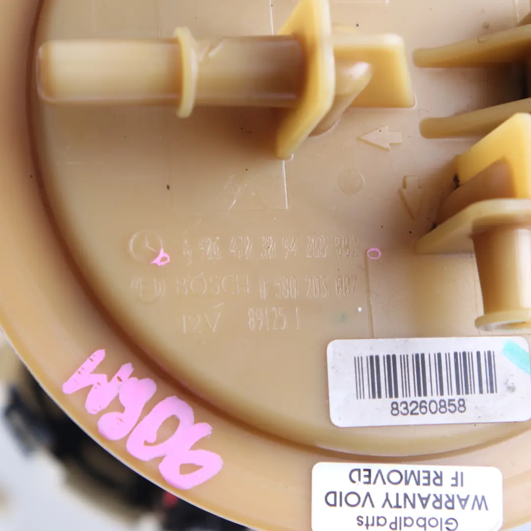 Módulo Control Suministro Sensor Bomba Combustible para Mercedes W906 con número de pieza A9064703094 Mercedes W906 Módulo Control Suministro Sensor Bomba Combustible - SKU A9064703094 - Número de pieza A9064703094