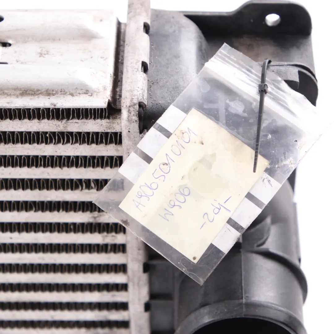 Charge Air Cooler Radiator Diesel to Mercedes W906 Intercooler with Part number A9065010101 Mercedes W906 Intercooler Charge Air Cooler Radiator Diesel - SKU A9065010101 - Part number A9065010101