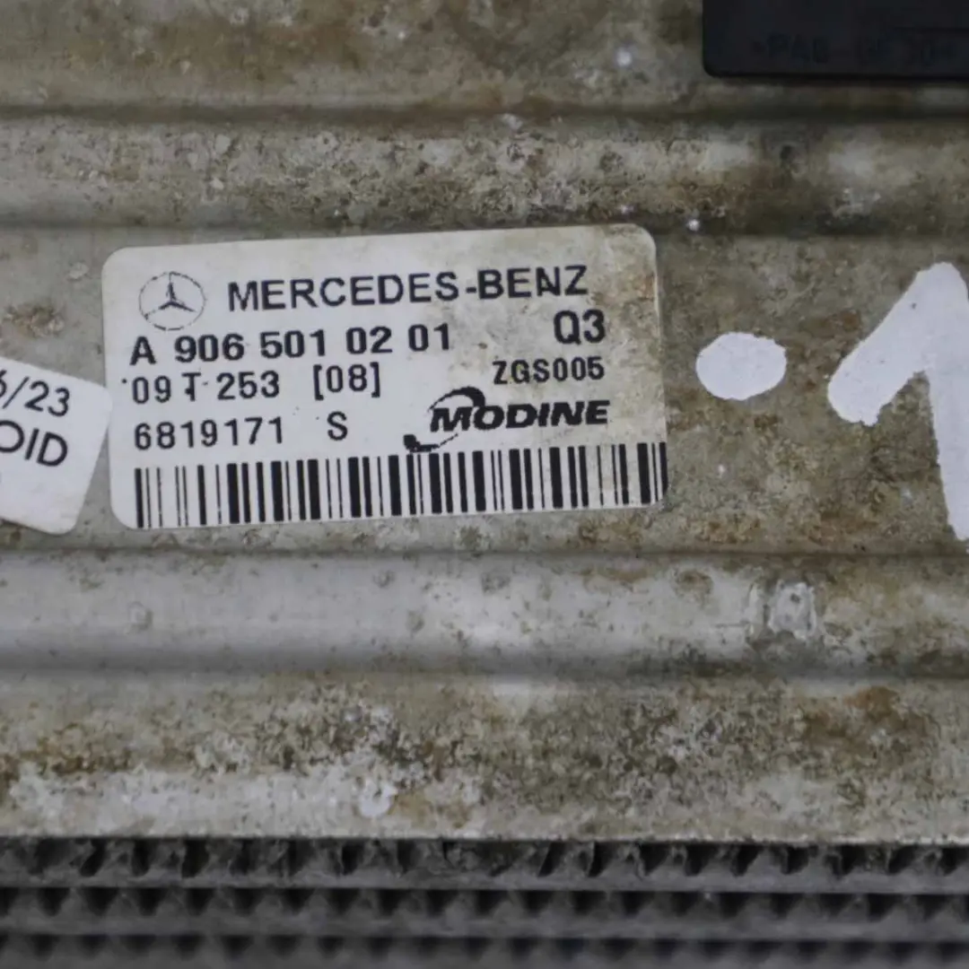 Mercedes W906 Ladeluftkühler Ladeluftkühler Kühler Diesel - SKU A9065010201-1 - Teilenummer A9065010201