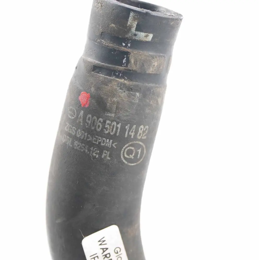 Wasser Kühler Kühlmittelrohr Schlauch für Mercedes Sprinter W906 mit Teilenummer A9065011482 Mercedes Sprinter W906 Wasser Kühler Kühlmittelrohr Schlauch - SKU A9065011482 - Teilenummer A9065011482